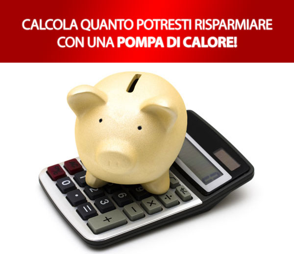 Calcola risparmio pomap di calore
